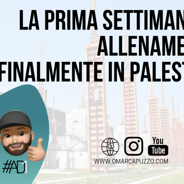 La prima settimana di allenamento!